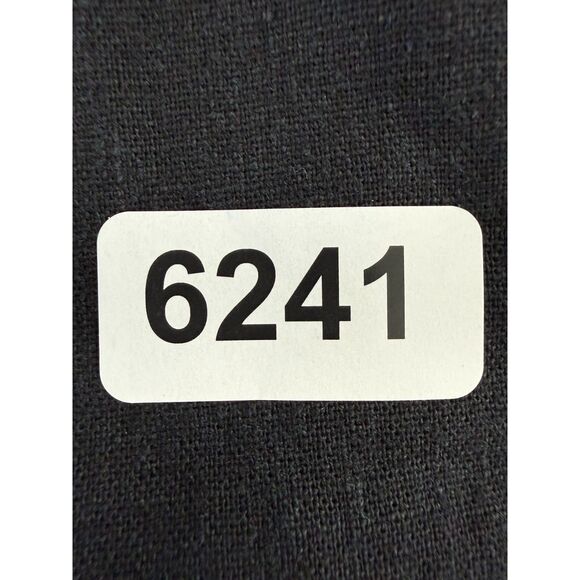 Old Navy Women's Linen Rayon Blend Pull On Crop Pants Black Size L Large - Picture 11 of 11